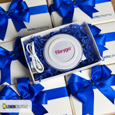 Set de Regalo con Cargador Inalámbrico Personalizado